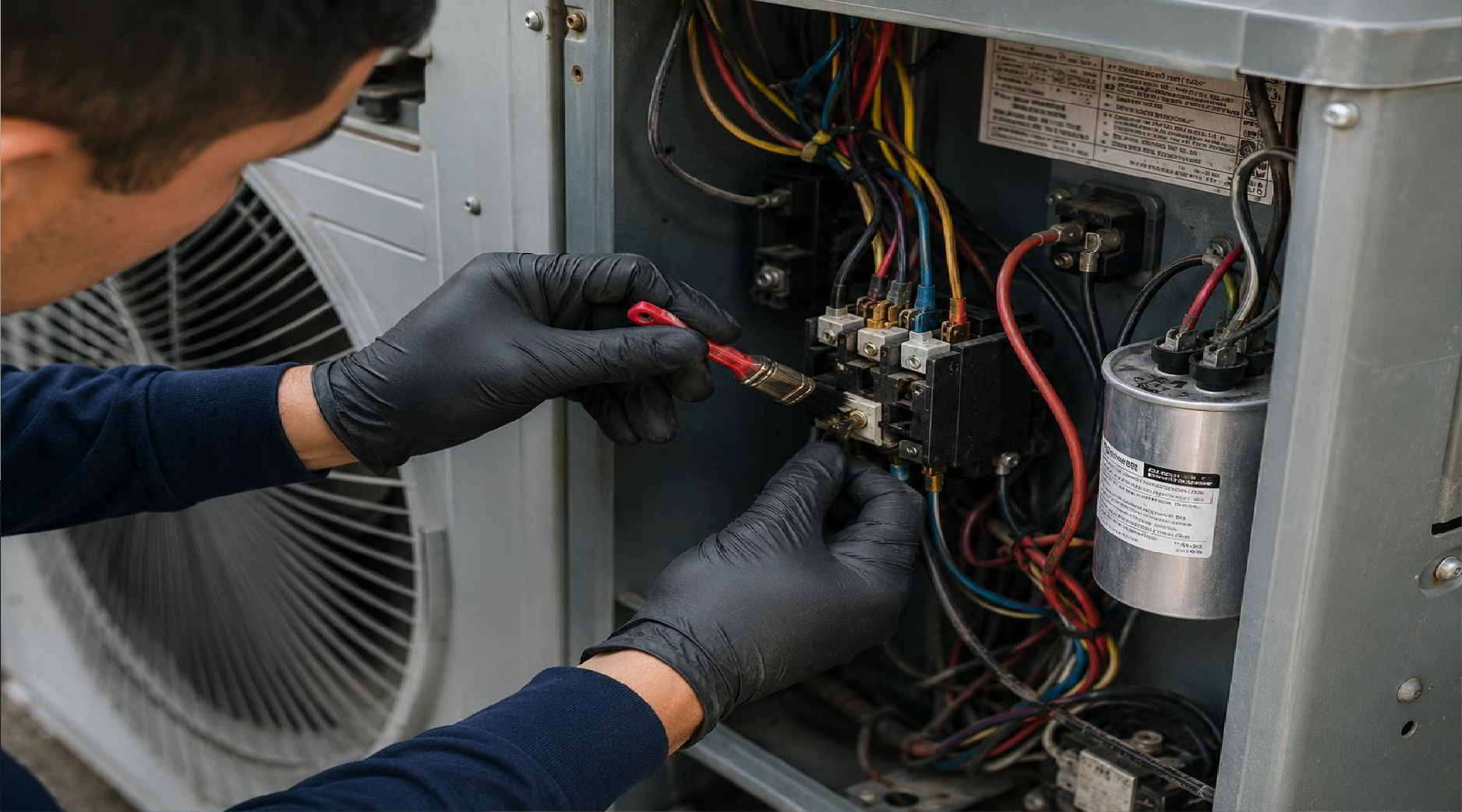 Cleaning sensors and contacts