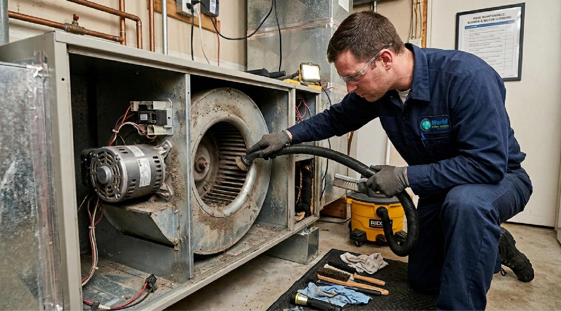 Air duct cleaning
