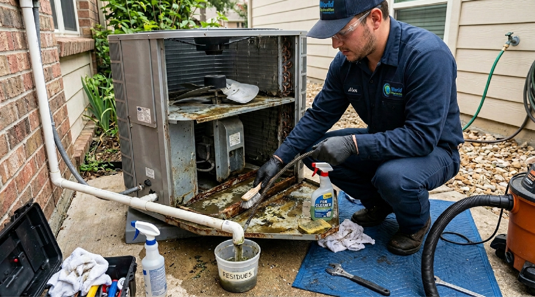 Air duct cleaning